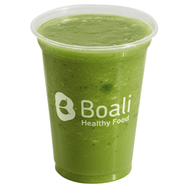 SUCO verde BOALI maior franquia de alimentação saudável do brasil e hemisferio sul