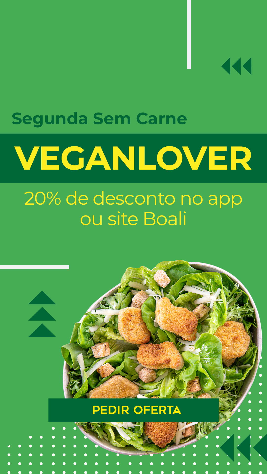 oferta de salada vegana boali - pedir agora online