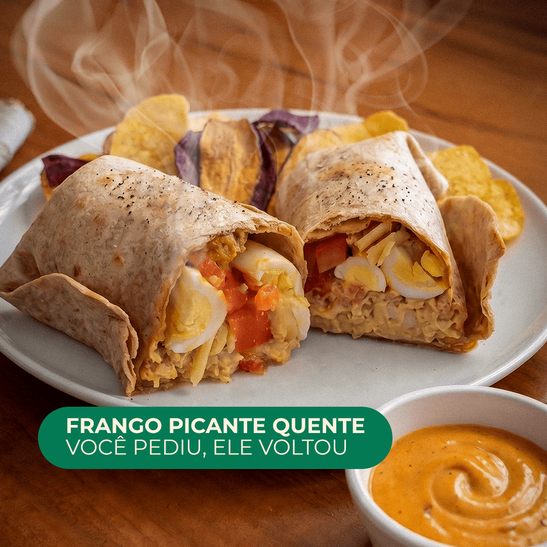 Wrap Frango Picante Quente feed Wrap Frango Picante Quente feed